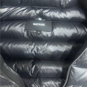 Mackage Black Puffer Jacket